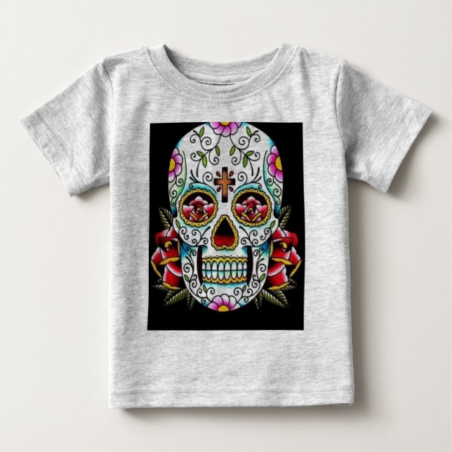 sugar skull baby T-Shirt (Front)