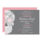 Sugar Skull Bachelorette Party Pink & Grey Invites