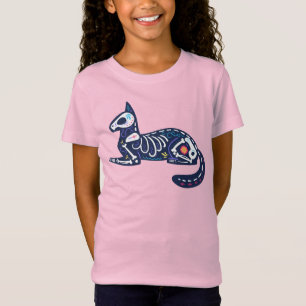 Sugar Skull Calavera Cat II T-Shirt