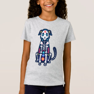 Sugar Skull Calavera Dog IV T-Shirt