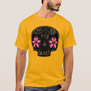 Sugar Skull Calaverita Day of the Dead T-Shirt