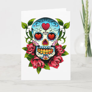 Sugar Skull Card