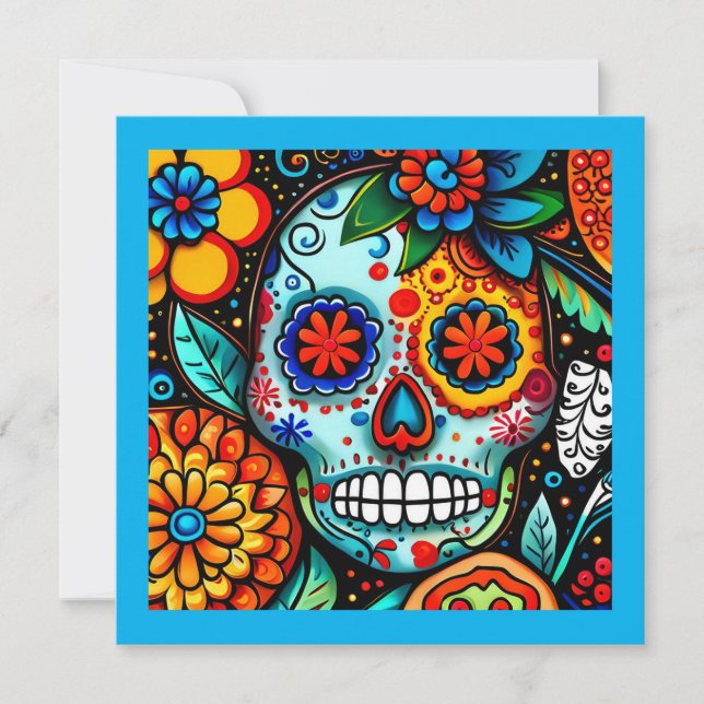 Sugar Skull card (Front)