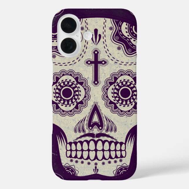 Sugar skull Case-Mate iPhone case (Back)
