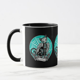 Sugar Skull Cat Mug