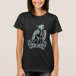 Sugar Skull Cat T-Shirt