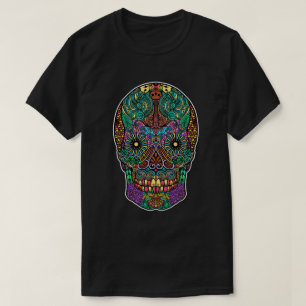 Sugar Skull Colourful T-Shirt