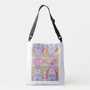 Sugar Skull Cross Body Handbag