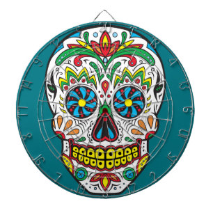 Sugar Skull Dartboard