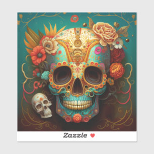 Sugar Skull Day Of The Dead