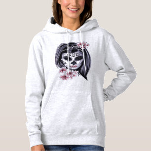 Sugar Skull Day of the Dead Día de Muertos Hoodie