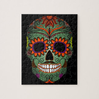Sugar Skull Day of the Dead Jigsaw Puzzle