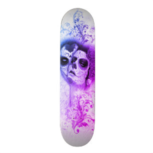 Sugar Skull Dead Love Deck Skateboard