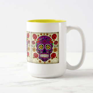 Sugar Skull Dia De Los Muertos Mug