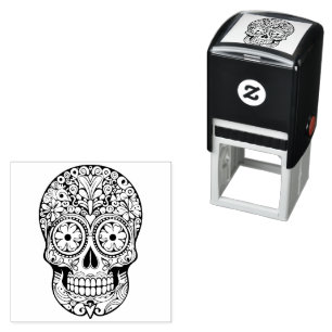 Sugar Skull  💀💀 Día de Muertos Self-inking Stamp