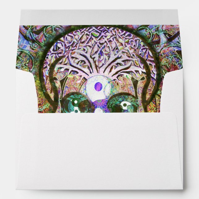 Sugar Skull Envelope (Back (Bottom))