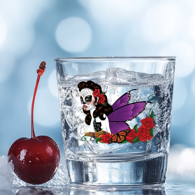 Sugar SKull Fairy Sunset Shot Glass (Creator Uploaded)