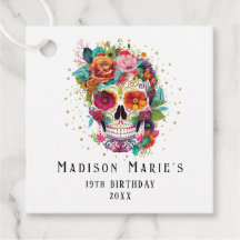 Sugar Skull Flowers Calling All Souls Birthday
