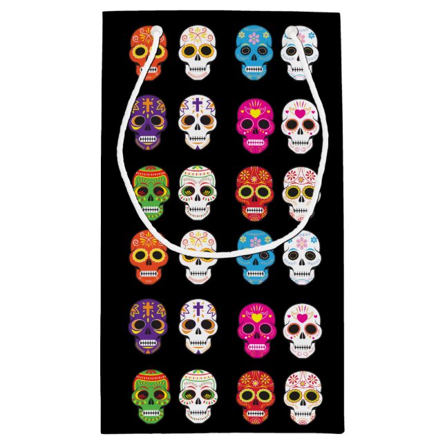 Sugar Skull Gift Bag (Back)