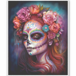 Sugar Skull Girl Day Of The Dead