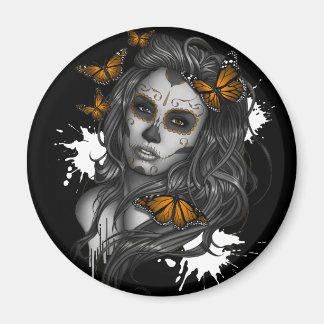 Sugar Skull Girl Magnet
