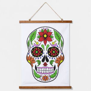 Sugar Skull Hanging Tapestry