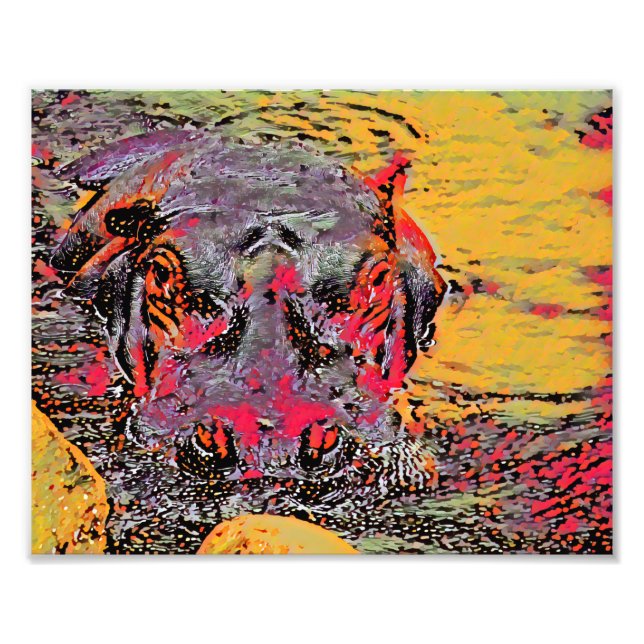 Sugar Skull Hipo Photo Print (Front)