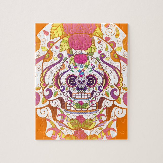 Sugar Skull Jigsaw Puzzle (Vertical)