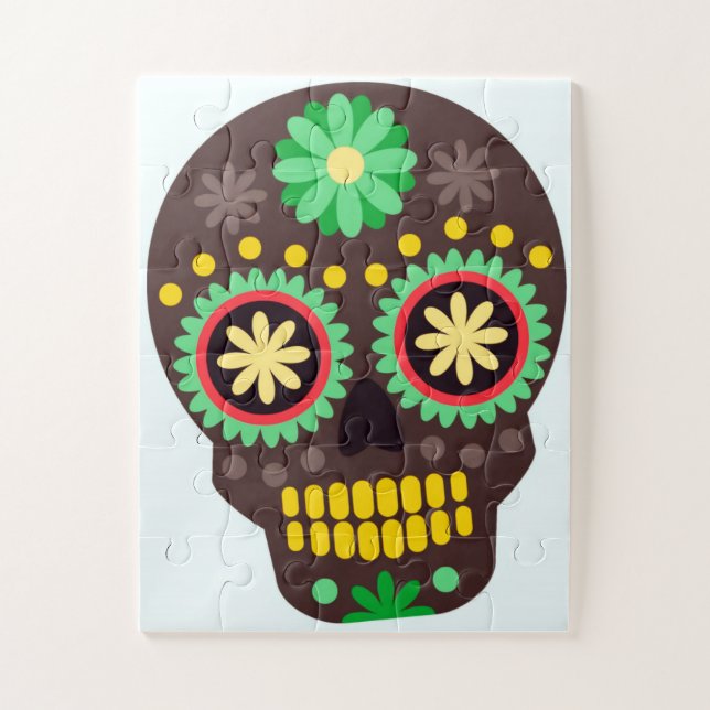 Sugar Skull Jigsaw Puzzle (Vertical)