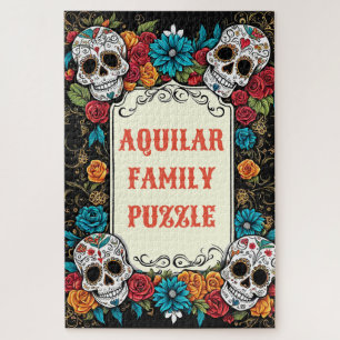 Sugar Skull Jigsaw Puzzle - Day of the Dead