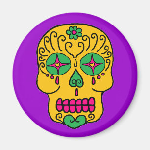 Sugar Skull Magnet