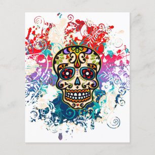 Sugar Skull, Mexico, Dias de los Muertos Flyer
