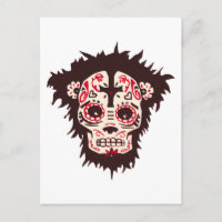 sugar skull monkey