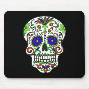 Sugar skull Mousepad