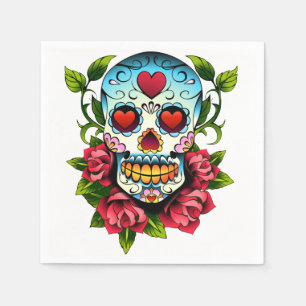 Sugar Skull Napkin