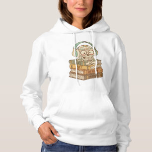 Sugar Skull Passionate About Reading Hoodie