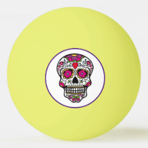SUGAR SKULL Ping Pong Ball