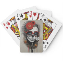 Sugar Skull Playing Cards 