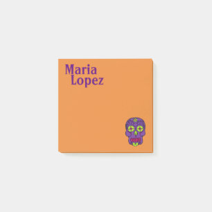 Sugar Skull Post-it Notes