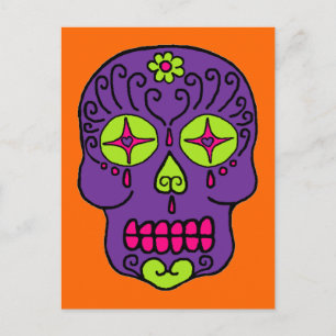 Sugar Skull Postcard