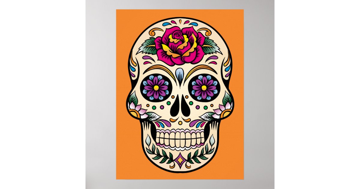 Sugar Skull Poster 