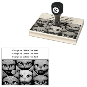 Sugar Skull Rubber Stamp