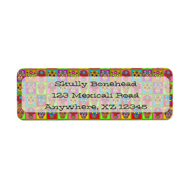 Sugar Skull Squares (Front)