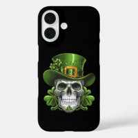 Sugar Skull St Patrick's Day Shamrock