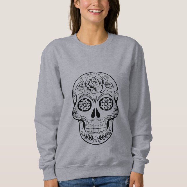 Sugar Skull Sweatshirt (Front)