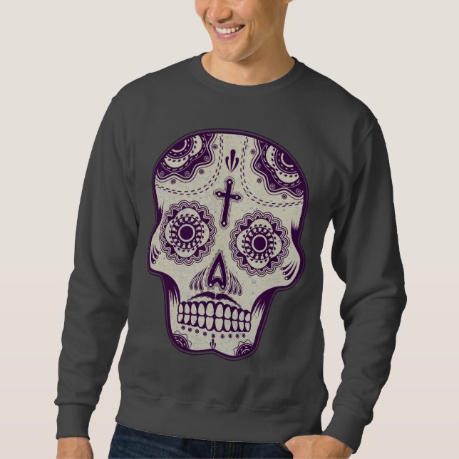 Sugar skull sweatshirt (Front)