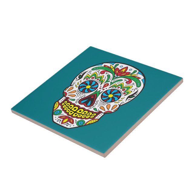 Sugar Skull Tile (Side)