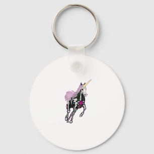 Sugar Skull Unicorn Day Of The Death T-Shirt Key Ring