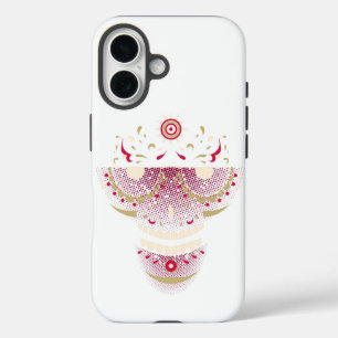 Sugar Skull with Retro Glasses iPhone Case   Día d