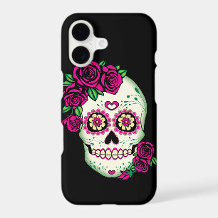 Sugar Skull with Roses